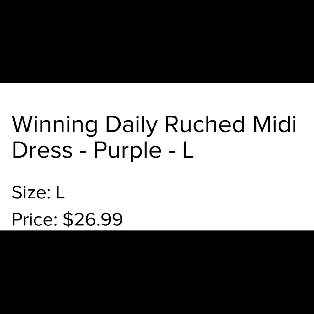 Beautiful dress pretty purple/pink color - Picture 2 of 2